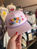 Jesus Loves You Gingham Cap