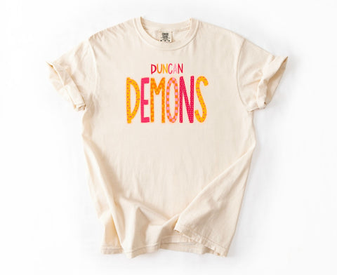 Duncan Doodle Tee // Ivory Adult Sizes