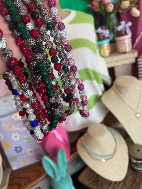 Ballfield Glitz Necklace