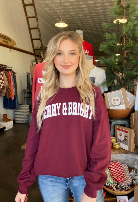 Merry & Bright Sweatshirt