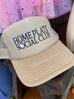 Home Plate Social Club Trucker Hat / Tan