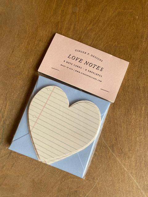 Love Notes Notecards