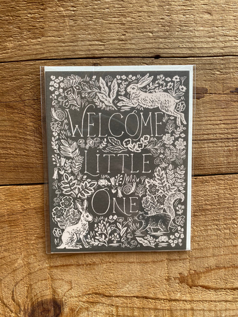 Rifle Paper Co. // Welcome Little One Card