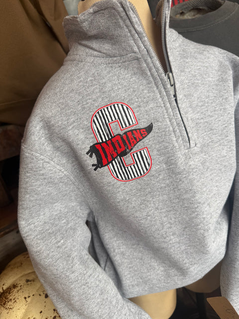 Quarter Zip Local School Sweatshirt // Youth Sizes