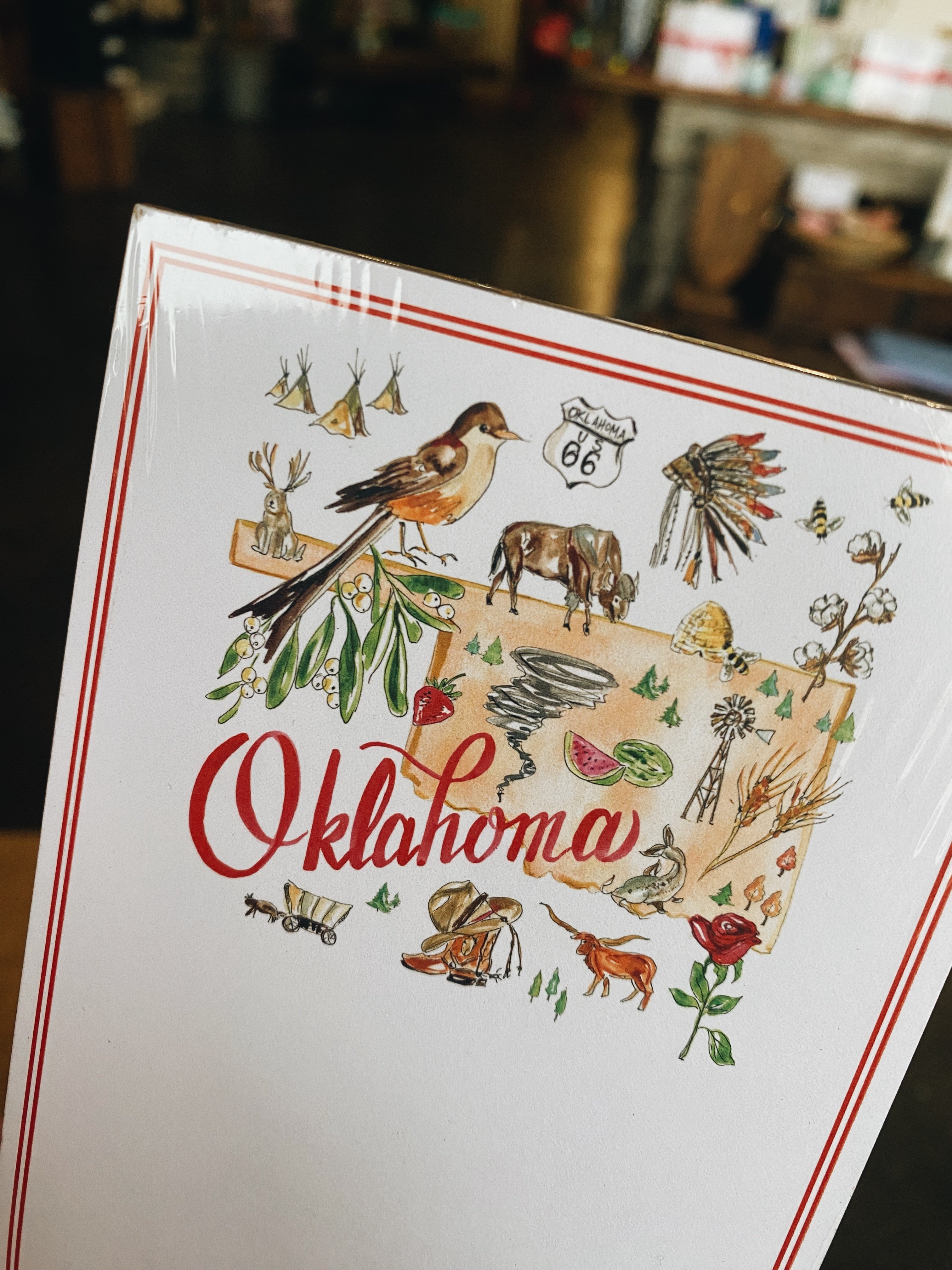 Oklahoma Luxe Notepad Sumac Trading Co.