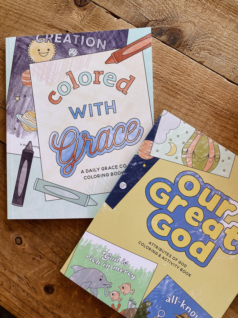 Daily Grace Coloring and Activity Books