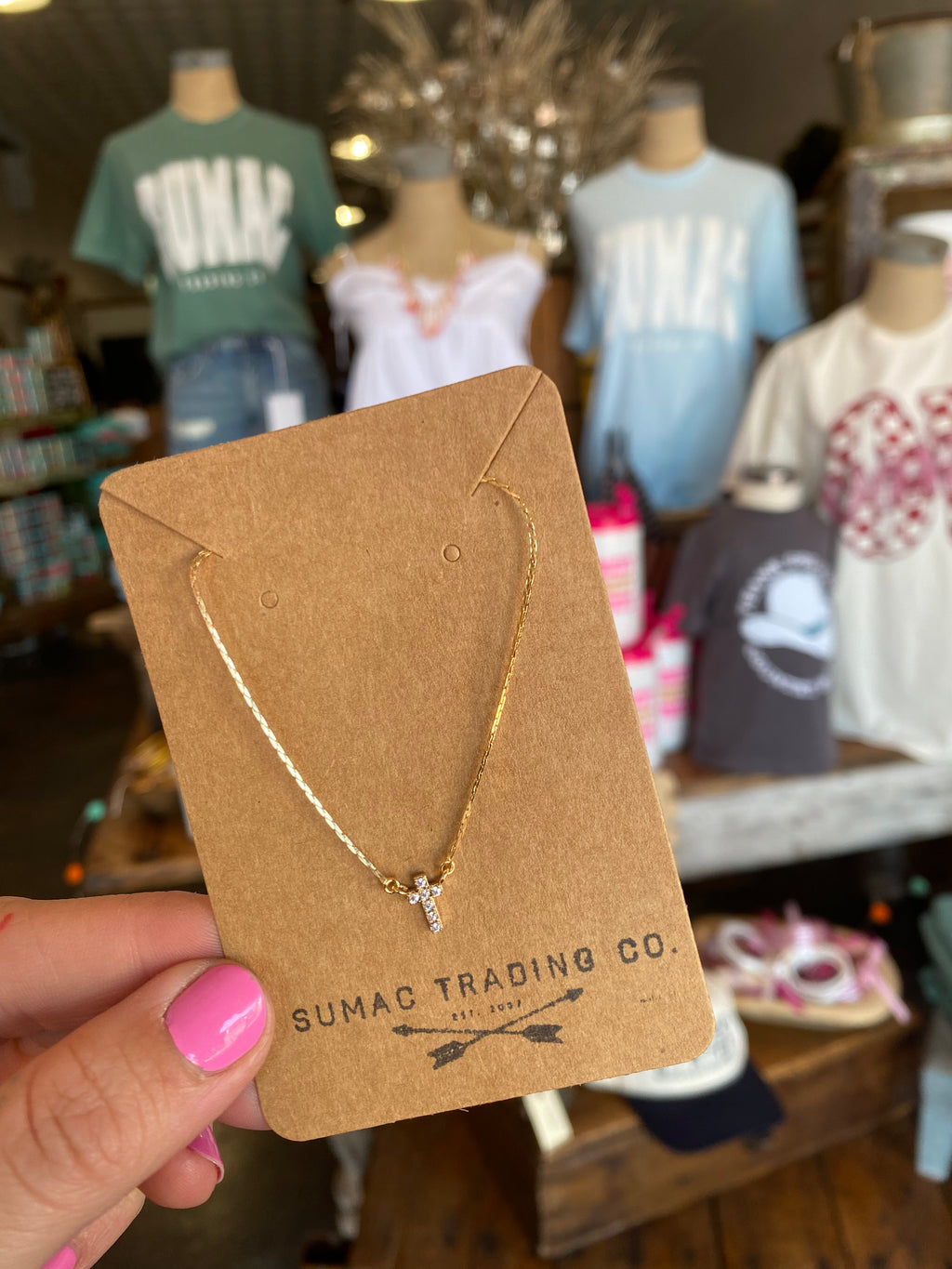 The Blair Cross Necklace