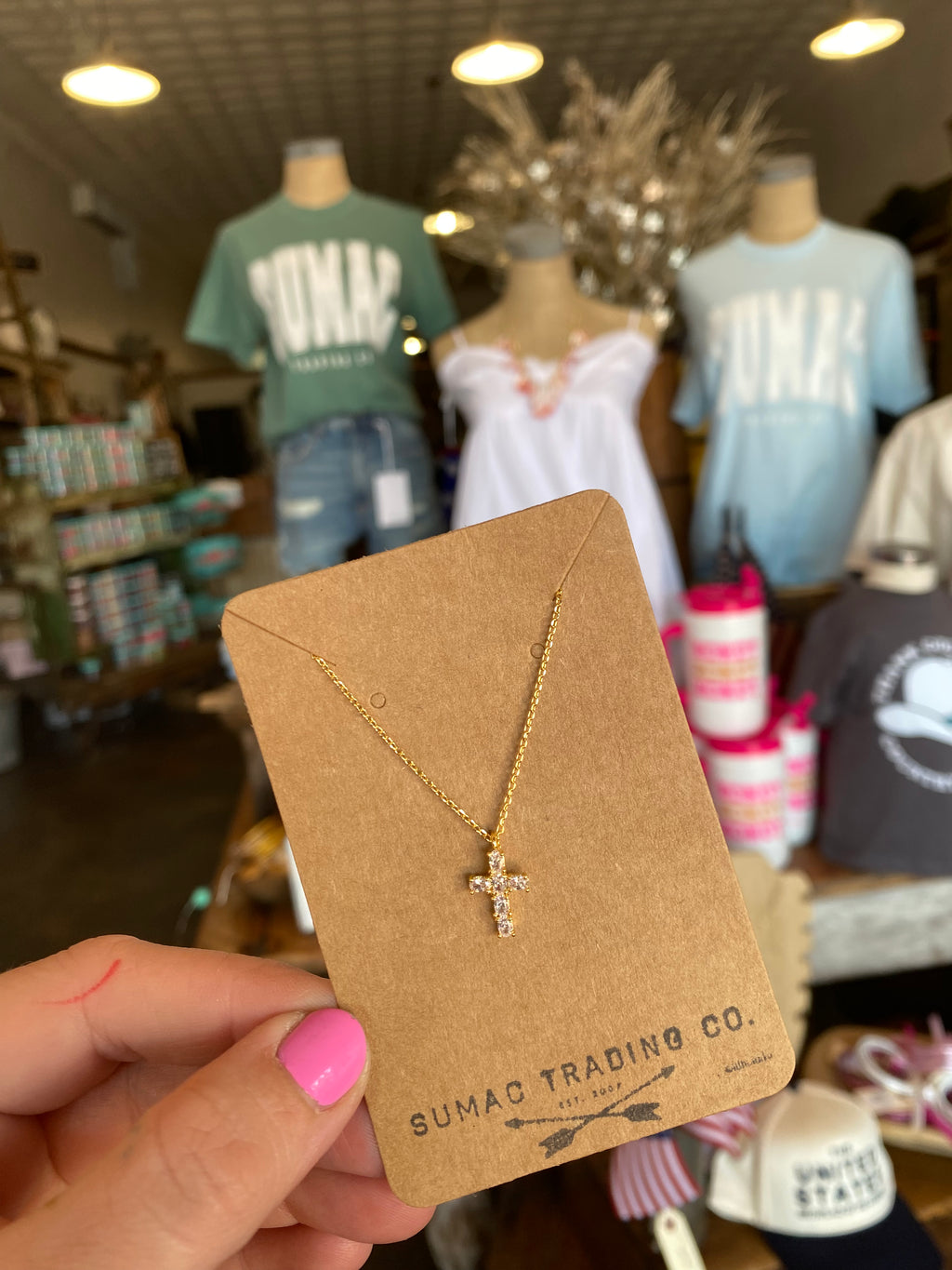 The Carson Cross Necklace