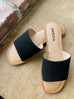 The Hayden Sandal // Black