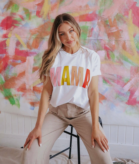 The Colorful Mama Tee