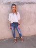 The Aurora Top / White
